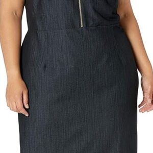 Elegant Black Denim Skirt